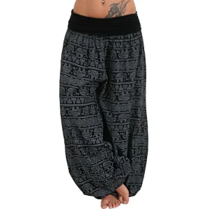 Women’s Geometric Print Harem Pants