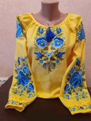 Plus Size Vintage Floral Shirt – Long Sleeve
