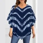 Women’s Elegant Double-Layered Top