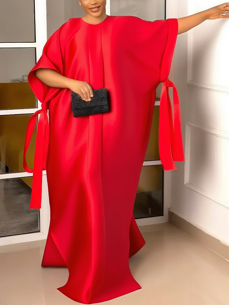Shiny African Boubou Kaftan Dress - Image 3