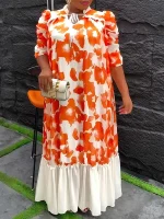 Elegant African Dashiki Chiffon Kaftan Dress – Wedding & Party Gown