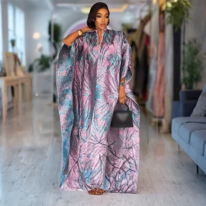 Elegant Abayas & Caftans for Women – Dubai & African Muslim Evening Dresses