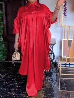 Luxury African Dashiki Maxi Dress – Dubai Muslim Abaya & Boubou