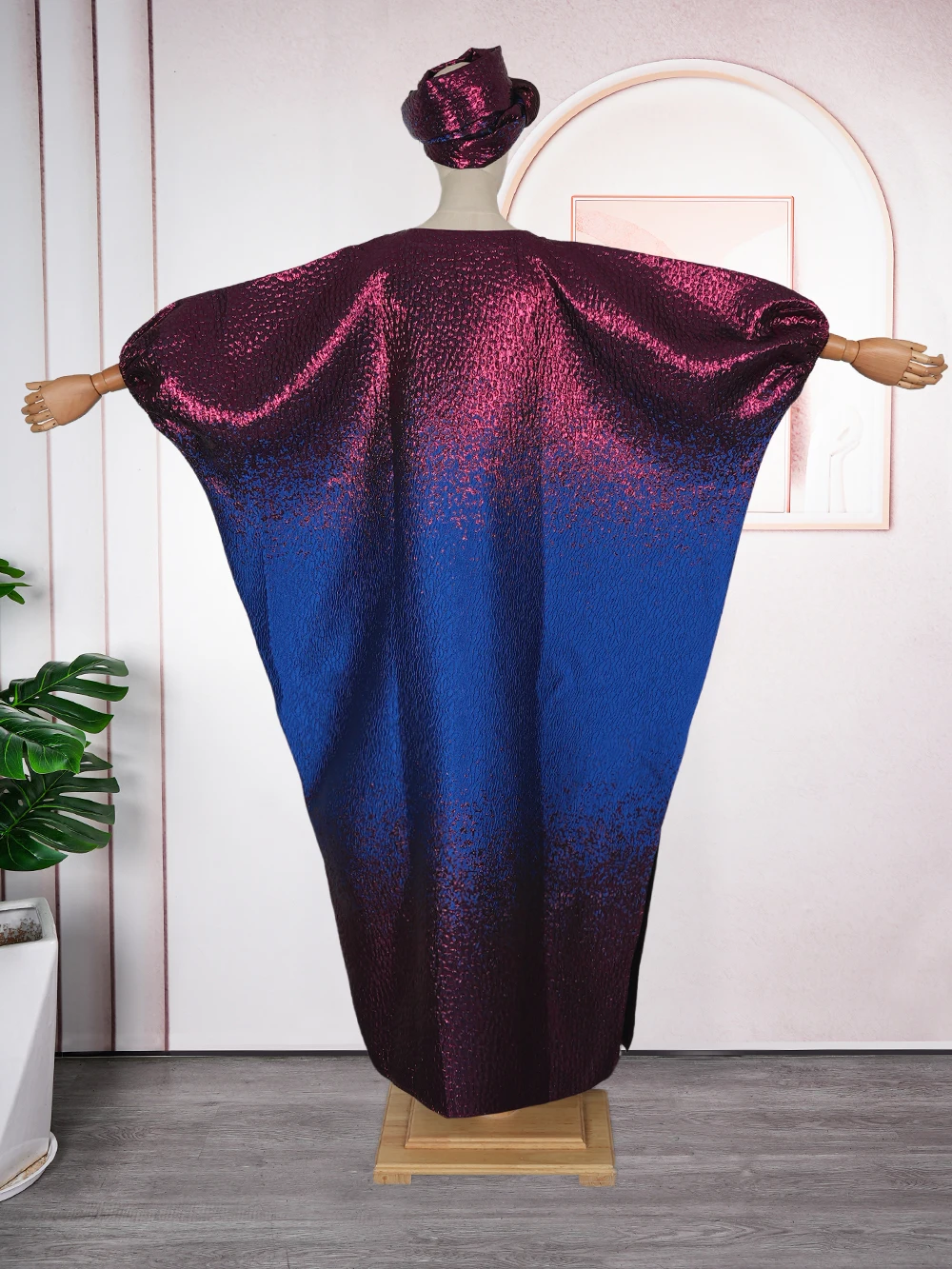 2025 Traditional African Kaftan Dress – Ankara Dashiki Maxi Robe for Women - Image 3