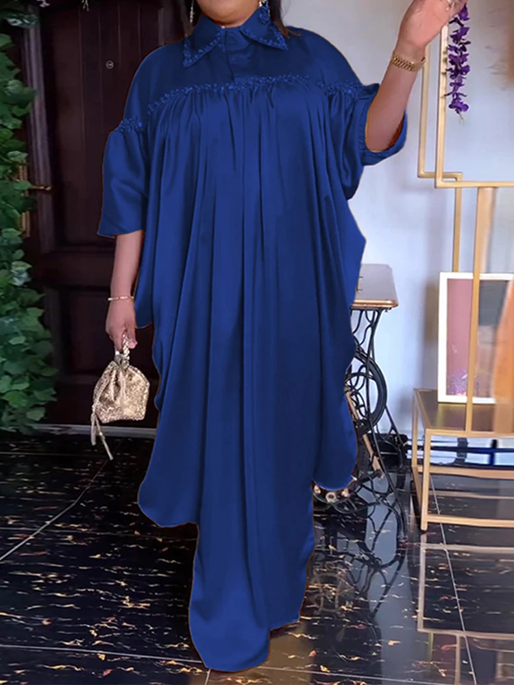 Luxury African Dashiki Maxi Dress – Dubai Muslim Abaya & Boubou - Image 3