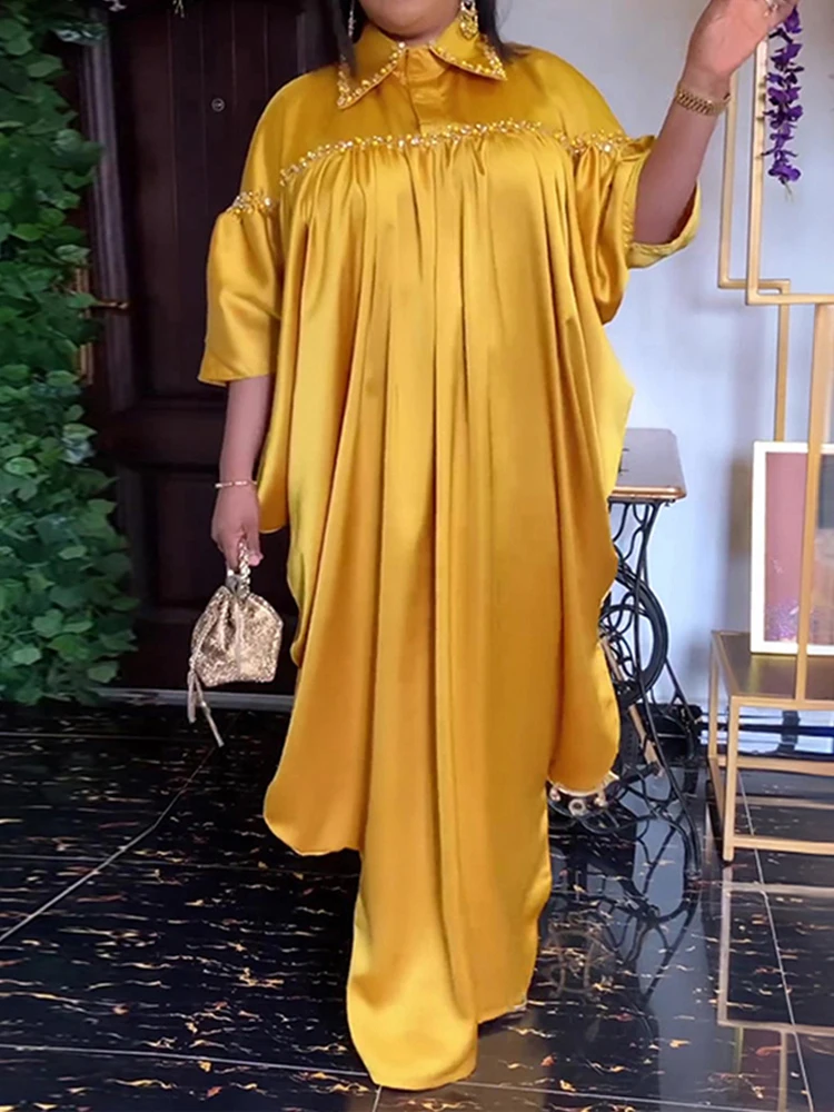 Luxury African Dashiki Maxi Dress – Dubai Muslim Abaya & Boubou - Image 4