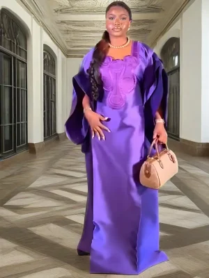 2025 Traditional African Dashiki & Ankara Kaftan – Maxi Robe for Women