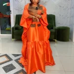 Plus-Size Muslim Kaftan Gown