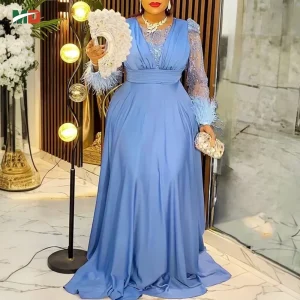 Luxury Plus-Size Evening Gown